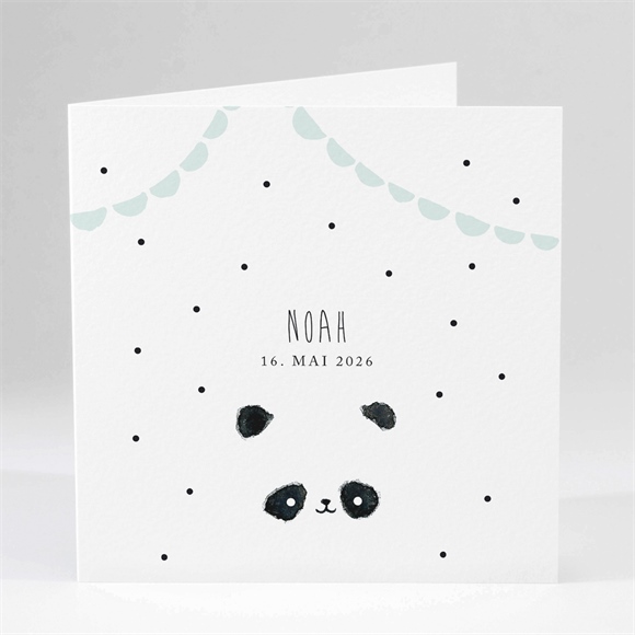 Geburtskarte Mein kleiner Panda ref.N451100