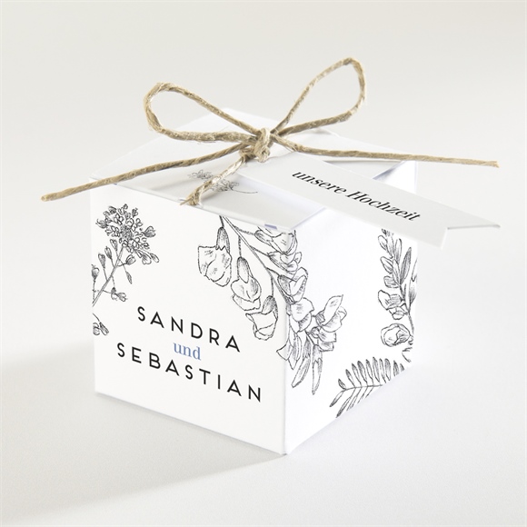 Geschenkbox Hochzeit herbarium