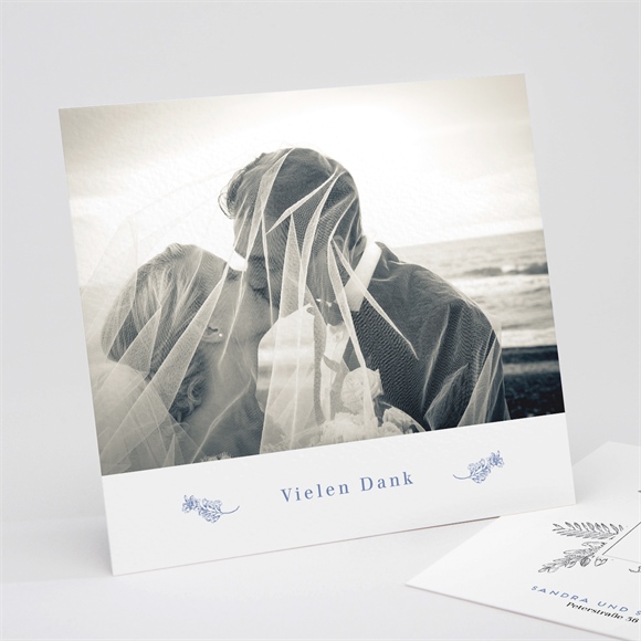 Dankeskarte Hochzeit Herbarium ref.N311221