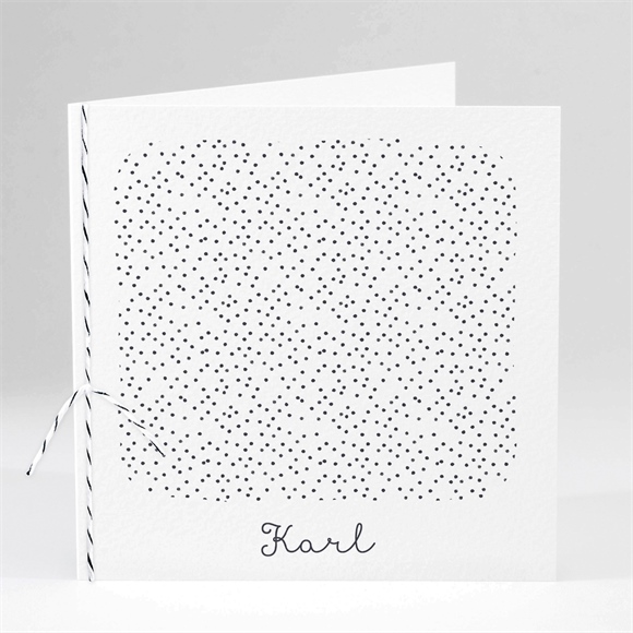 Geburtskarte Pünktchen Kunst ref.N451112