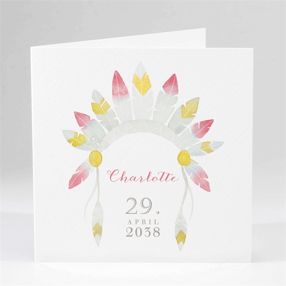 Geburtskarte Meine kleine Indianerin ref.N451111