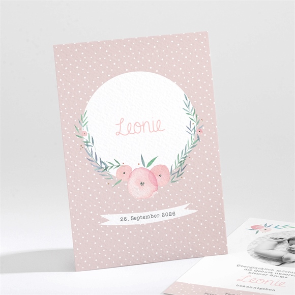 Geburtskarte Wilde Blüten ref.N211167