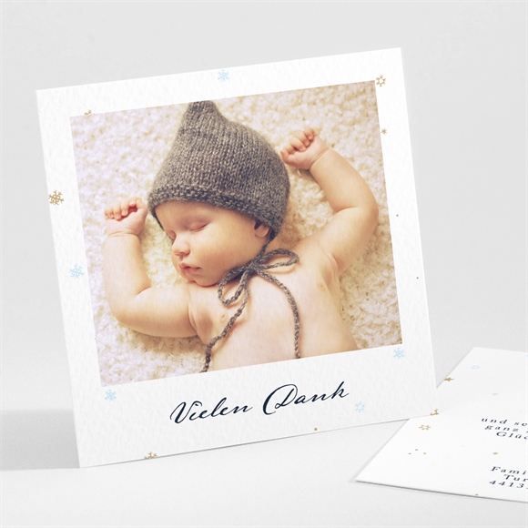 Dankeskarte Geburt Unter dem Sternenhimmel ref.N30177