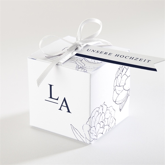 Geschenkbox Hochzeit Pfingstrose ref.N340158