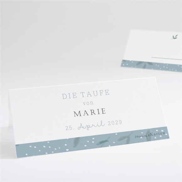 Tischkarte Taufe Gänseblümchen ref.N440705