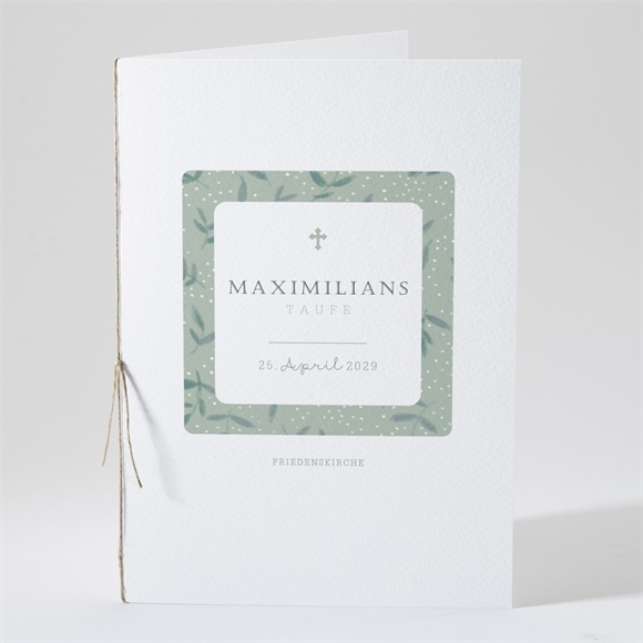 Kirchenheft Taufe Blätter im Wind ref.N49196