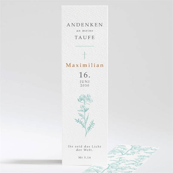 Andenken Taufe Vintage Vogel ref.N20146