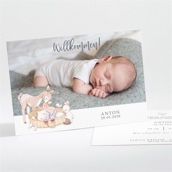 Geburtskarte Freundschaft ref.N111241