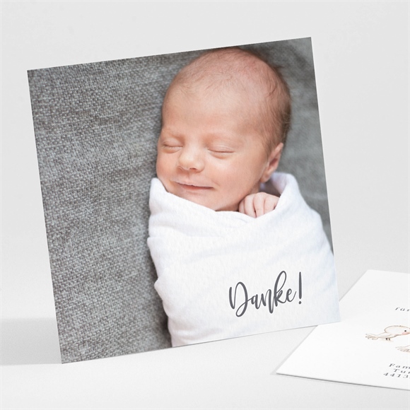 Dankeskarte Geburt Freundschaft ref.N30191