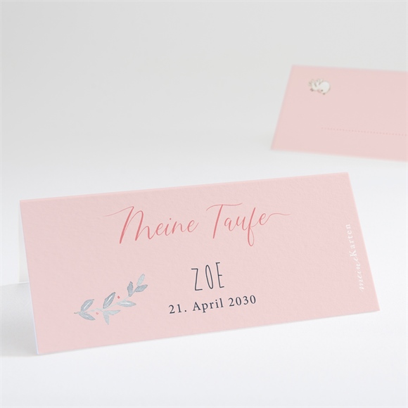 Tischkarte Taufe Lullaby ref.N440710