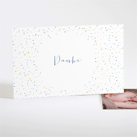 Dankeskarte Geburt Sternbild ref.N17102