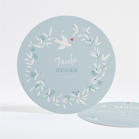 Einladung Taufe tauftaube