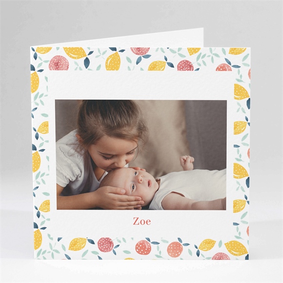 Geburtskarte Zitrusfreude ref.N451145