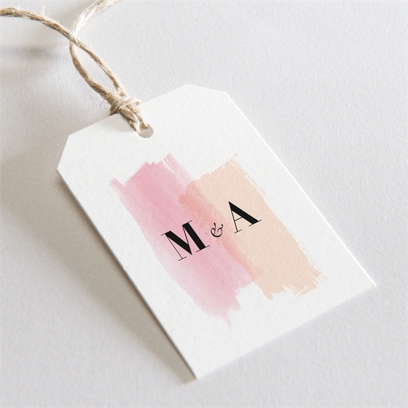 Geschenkanhänger Hochzeit pastell