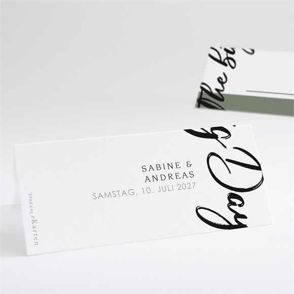 Tischkarte Hochzeit The big day ref.N440724