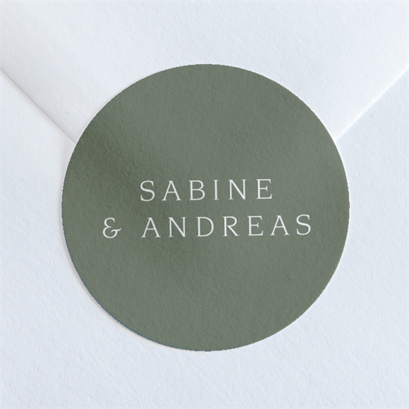 Aufkleber Hochzeit The big day ref.N36005