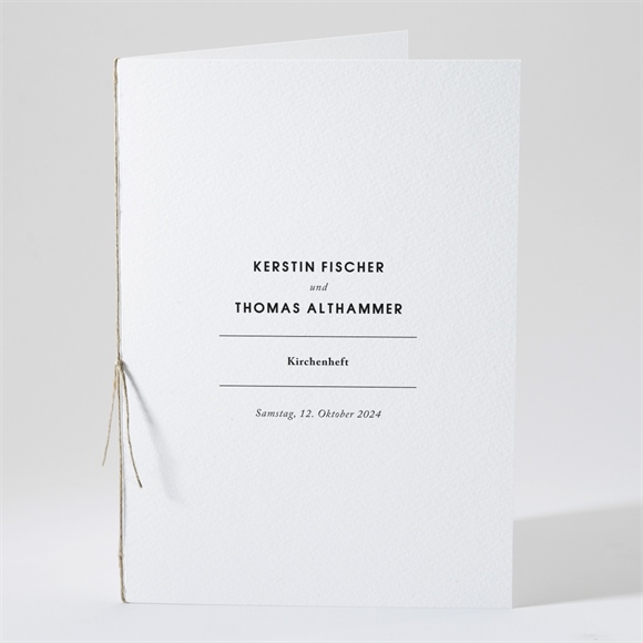 Kirchenheft Hochzeit Naturbelassen ref.N491121