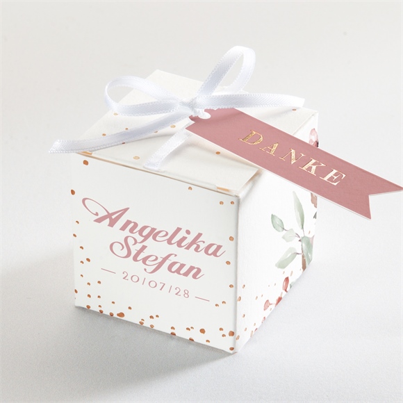 Geschenkbox Hochzeit Barock - Kupfer ref.N340213