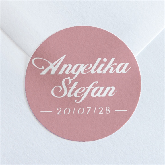 Aufkleber Hochzeit Barock ref.N36011