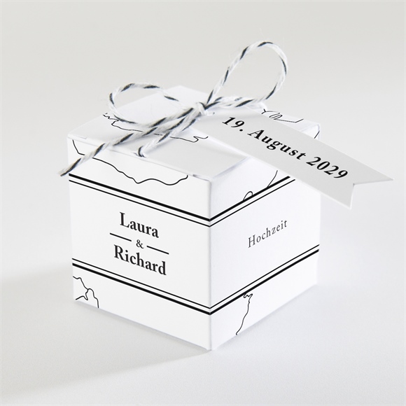 Geschenkbox Hochzeit Die weite Welt ref.N340217
