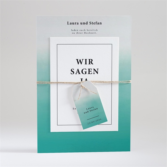 Hochzeitseinladung Lagune ref.N99106