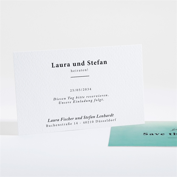 Save the Date Karte Lagune ref.N16154
