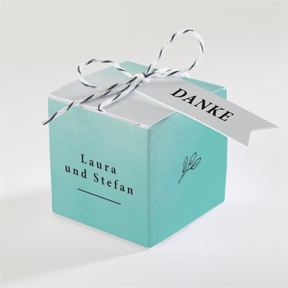 Geschenkbox Hochzeit Lagune ref.N340218