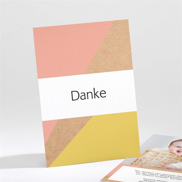 Dankeskarte zur Geburt 