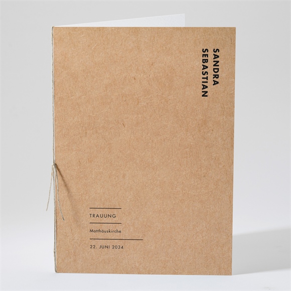 Kirchenheft Hochzeit 