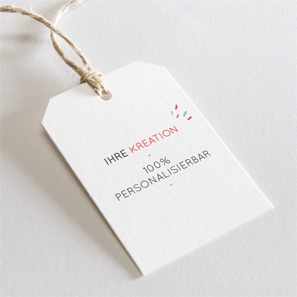 Geschenkanhänger Hochzeit Blanco - 4x6cm (N29122) ref.N29122