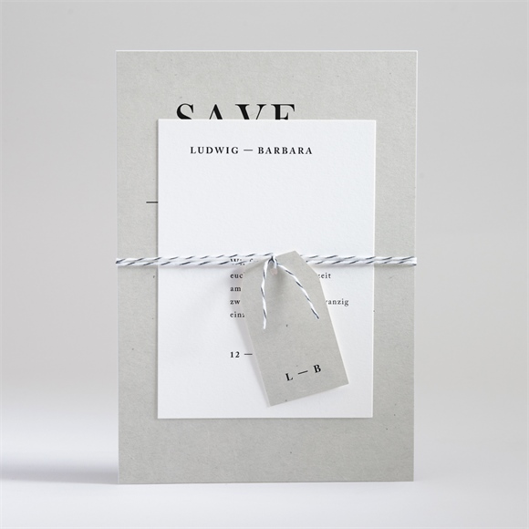 Hochzeitseinladung Marmor Stil ref.N99112