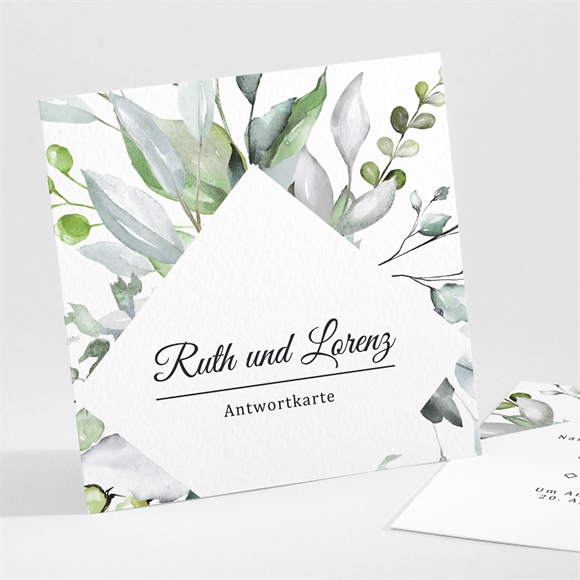 Antwortkarte Hochzeit Explosion ref.N301126