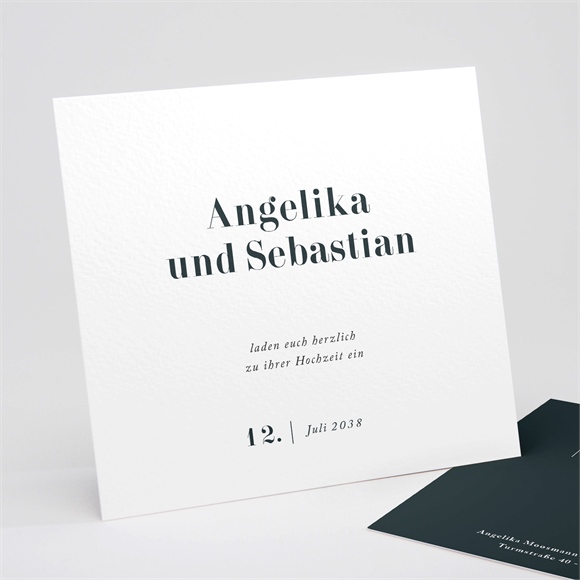 Hochzeitseinladung Forever ref.N311245