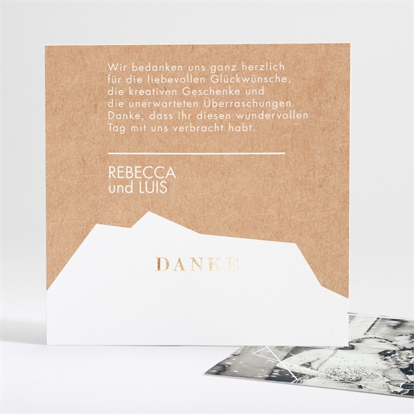 Dankeskarte Hochzeit Gute Neuigkeit ref.N35130