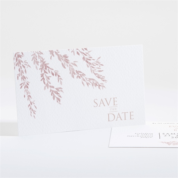 Save the Date Karte Goldene Weide ref.N16172