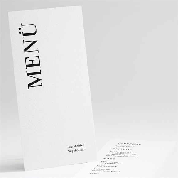 Menükarte Hochzeit Moderne Grafik ref.N221127