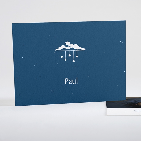 Dankeskarte Geburt All-in one Karte Jungen ref.N15105