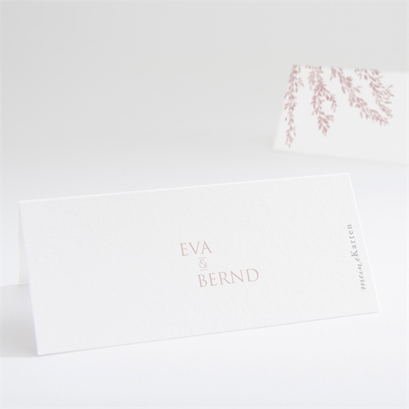 Tischkarte Hochzeit Goldene Weide ref.N440729