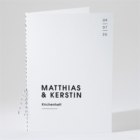 Kirchenheft Hochzeit Pures Design ref.N491136