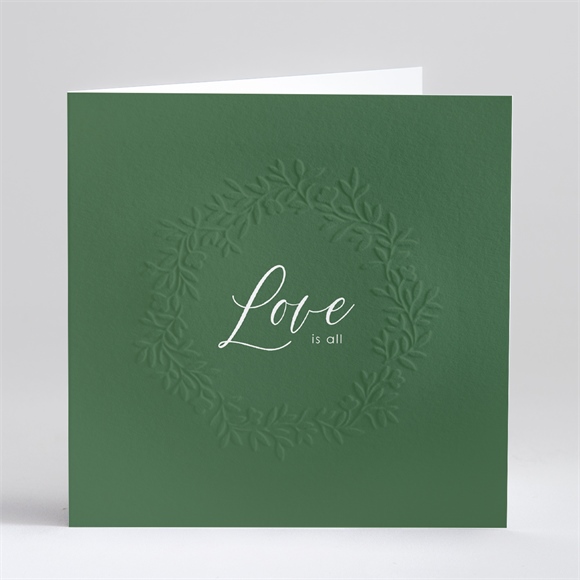 Hochzeitseinladung Liebe in Relief ref.N46138