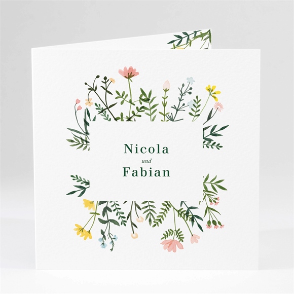Hochzeitseinladung Wilde Blumen ref.N46139