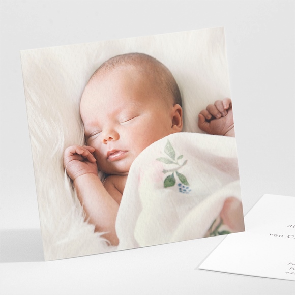 Dankeskarte Geburt 4 Fotos ref.N301129