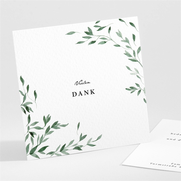 Dankeskarte Taufe Naturbezogen ref.N301155