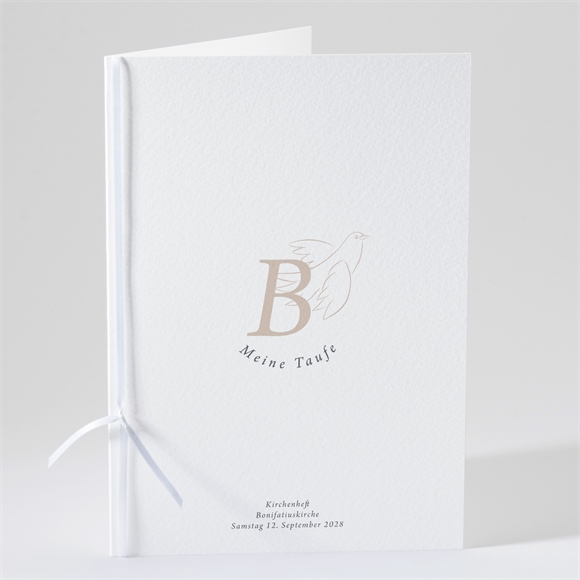 Kirchenheft Taufe Goldene Taube ref.N491138