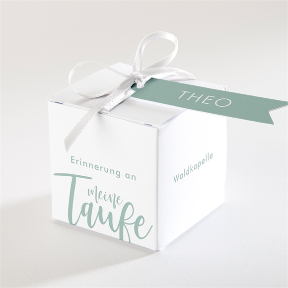 Geschenkbox Taufe Silbernes Kreuz ref.N340243