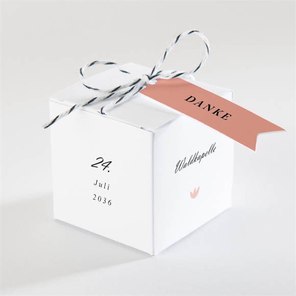 Geschenkbox Taufe Kartentrio Rosa ref.N340245