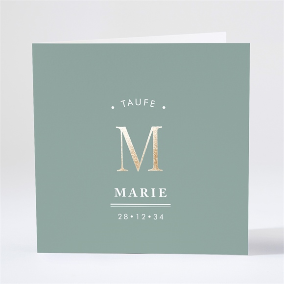 Einladung Taufe Initial ref.N46122