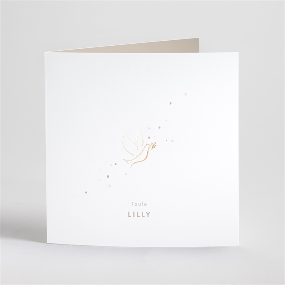 Einladung Taufe Taube flieg ref.N46120