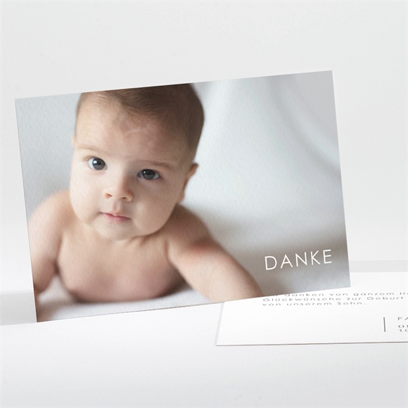 Dankeskarte Geburt All in One Surprise ref.N111265