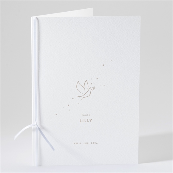 Kirchenheft Taufe Taube flieg ref.N491159